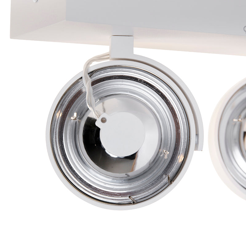 QAZQA Design spot wit verstelbaar 2-lichts - Go
