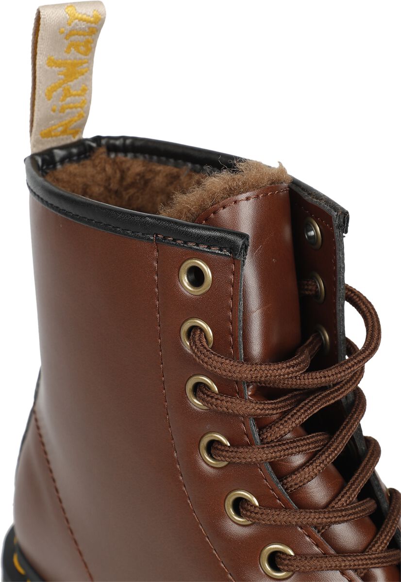 Vegan 1460 - Brown Norfolk Flat | Dr. Martens Bottes