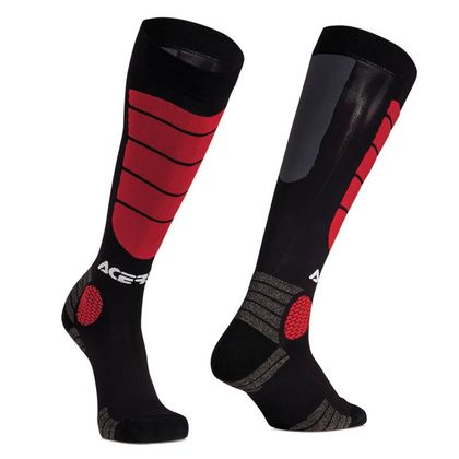 Chaussettes MX Acerbis MX IMPACT BLACK RED - Noir / Rouge