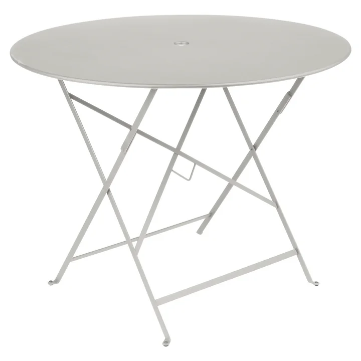 Fermob - Bistro Klapptisch, rund, Ø 96 cm, lehmgrau