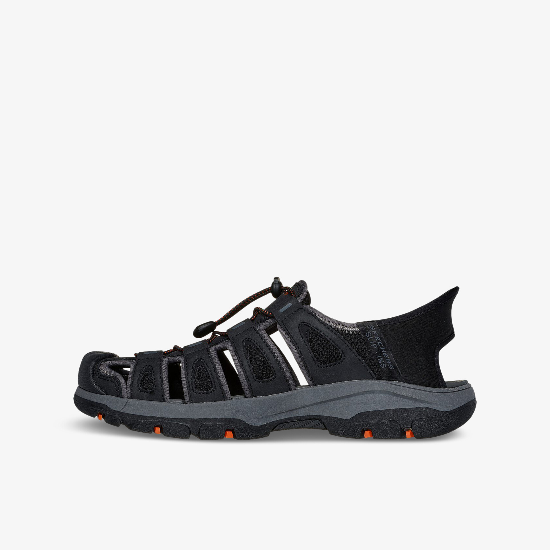 SKECHERS TRESMEN Herren Trekkingsandalen grau