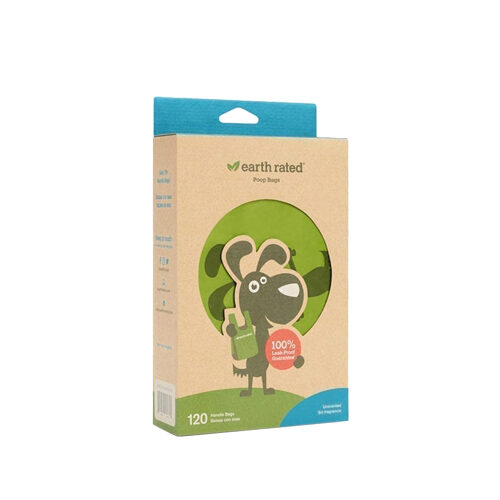 Earth Rated PoopBags met Handvatten - Geurloos
