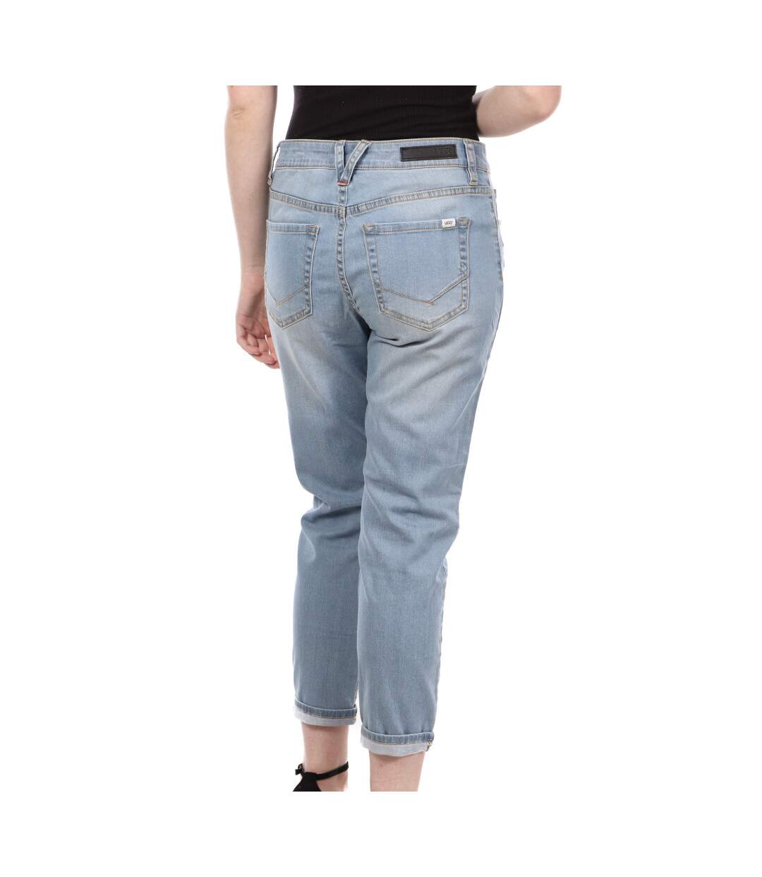 Jean Bleu Femme Vans Boyfriend II