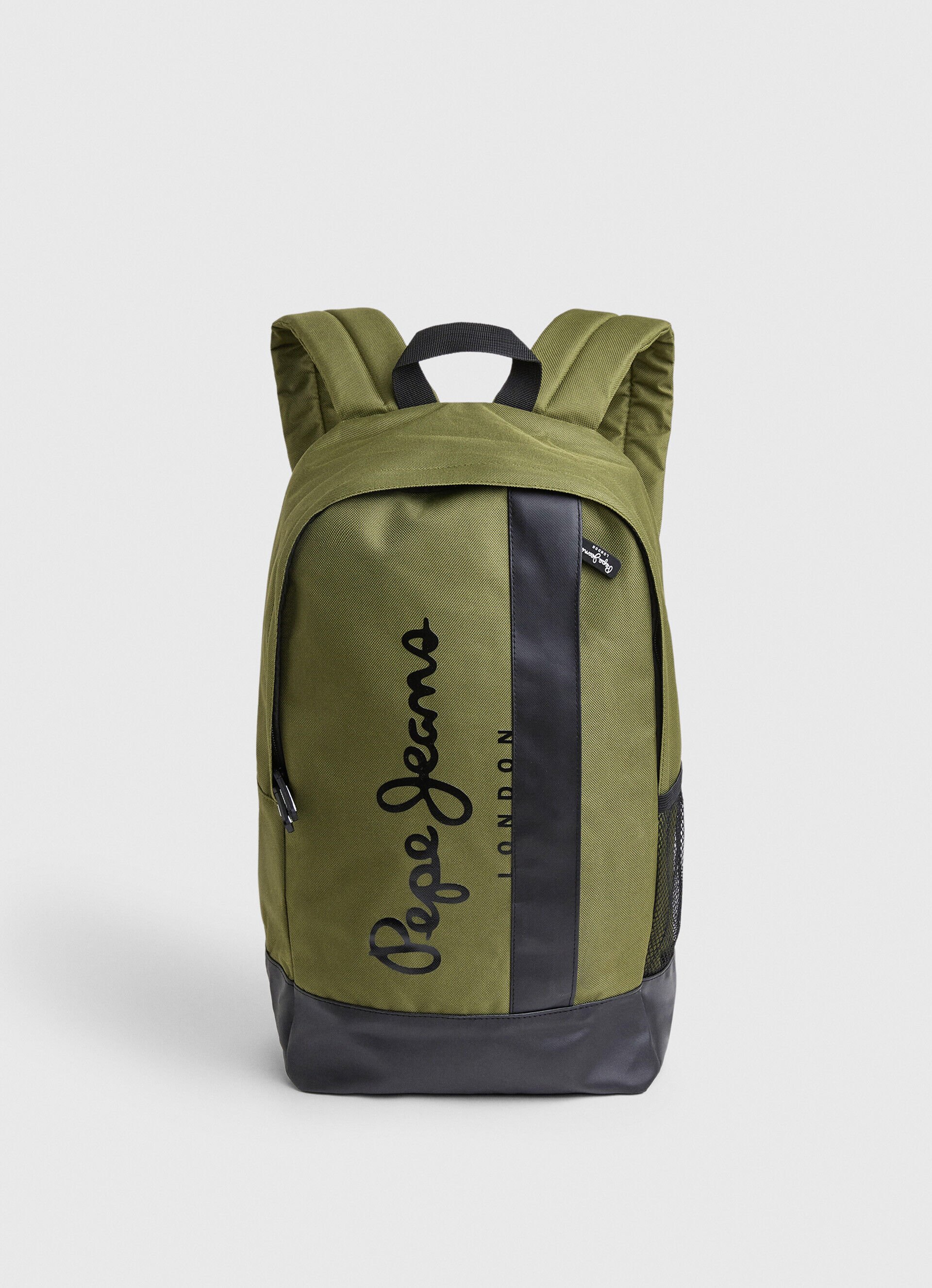 Mochila de viagem com logotipo estampado - verde-esmeralda, tamanho único