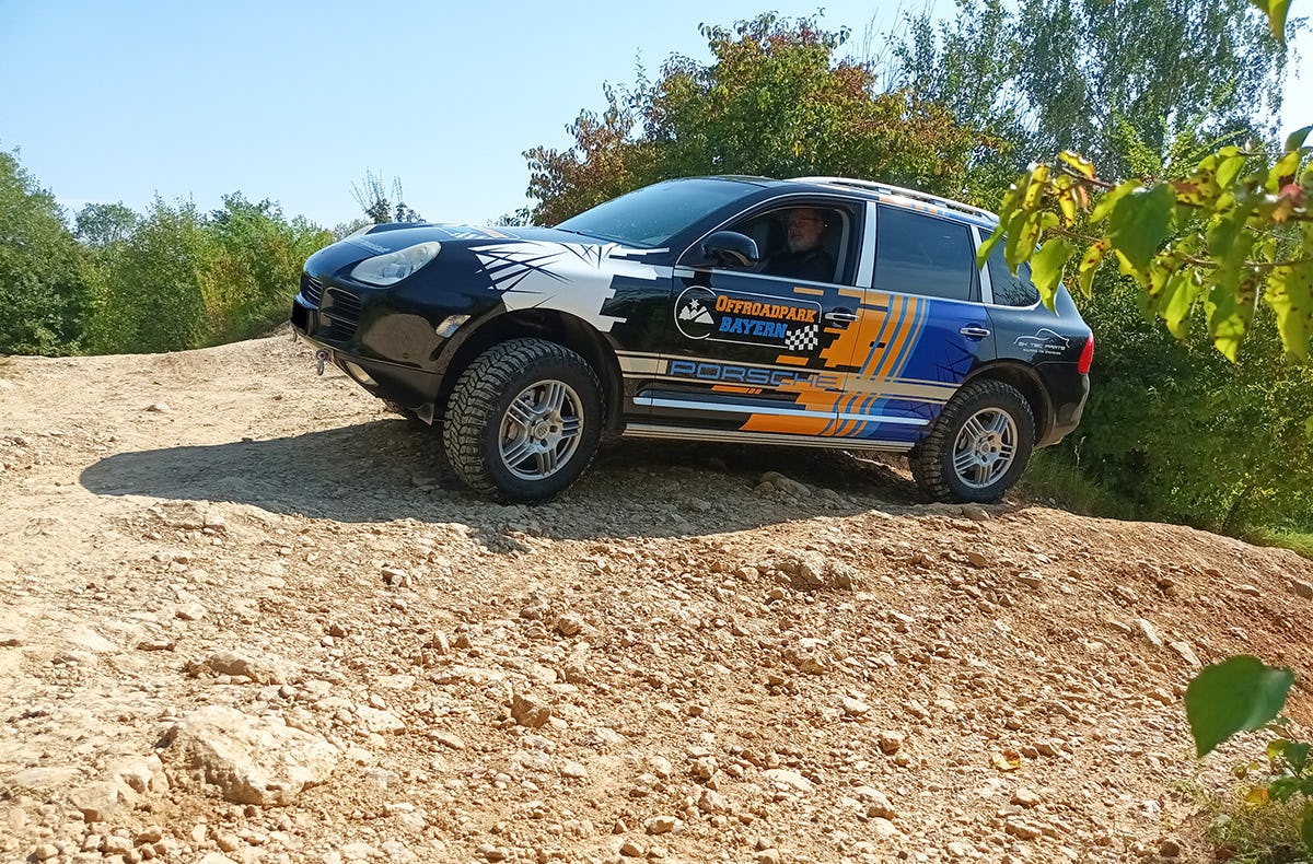 Porsche Cayenne Offroad Tour Großmehring