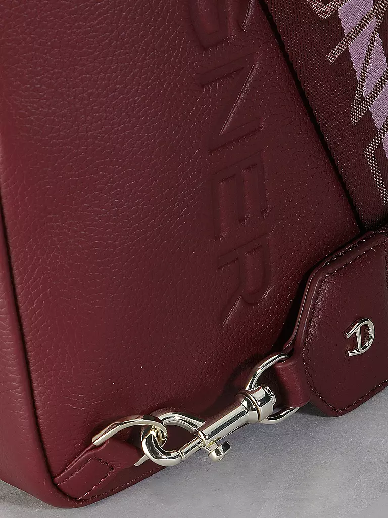 AIGNER Ledertasche - Umhängetasche ZITA SLING CROSSBODY dunkelrot