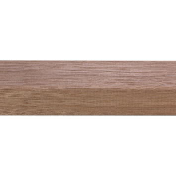 Schaaflat hardhout 27x44mm 270cm