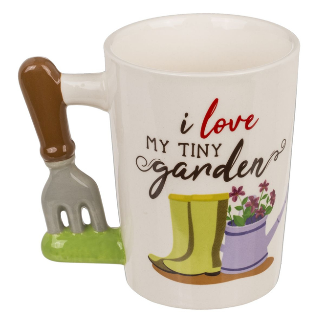 Tasse - I love my Tiny Garden - Keramik - ca. 12,7 x 11 cm