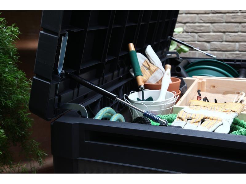 Keter Gartenbox Ontario, Graphit Outdoor-Aufbewahrungsbox 870 l