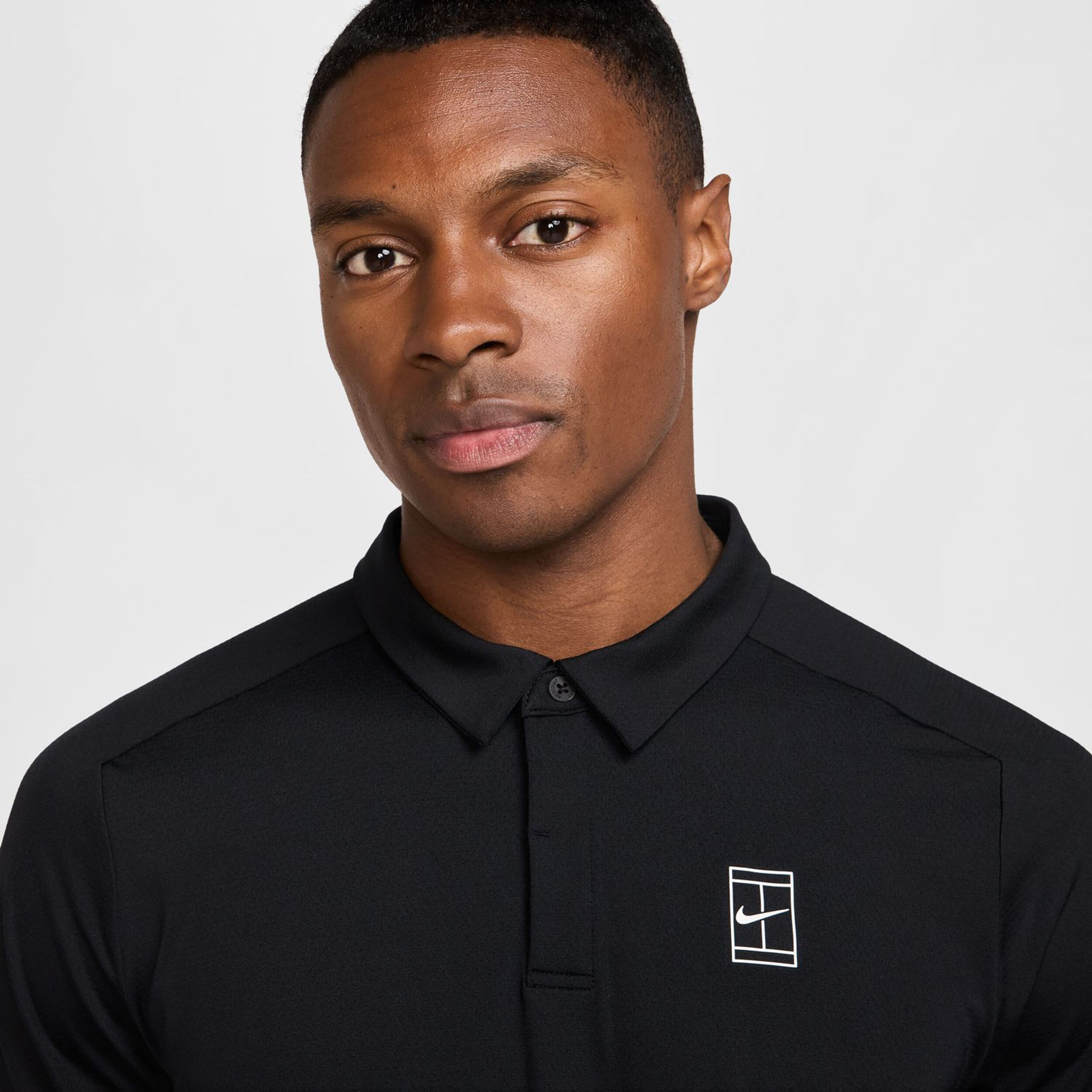 Nike Court Dri-Fit Advantage Polo Hommes - Noir