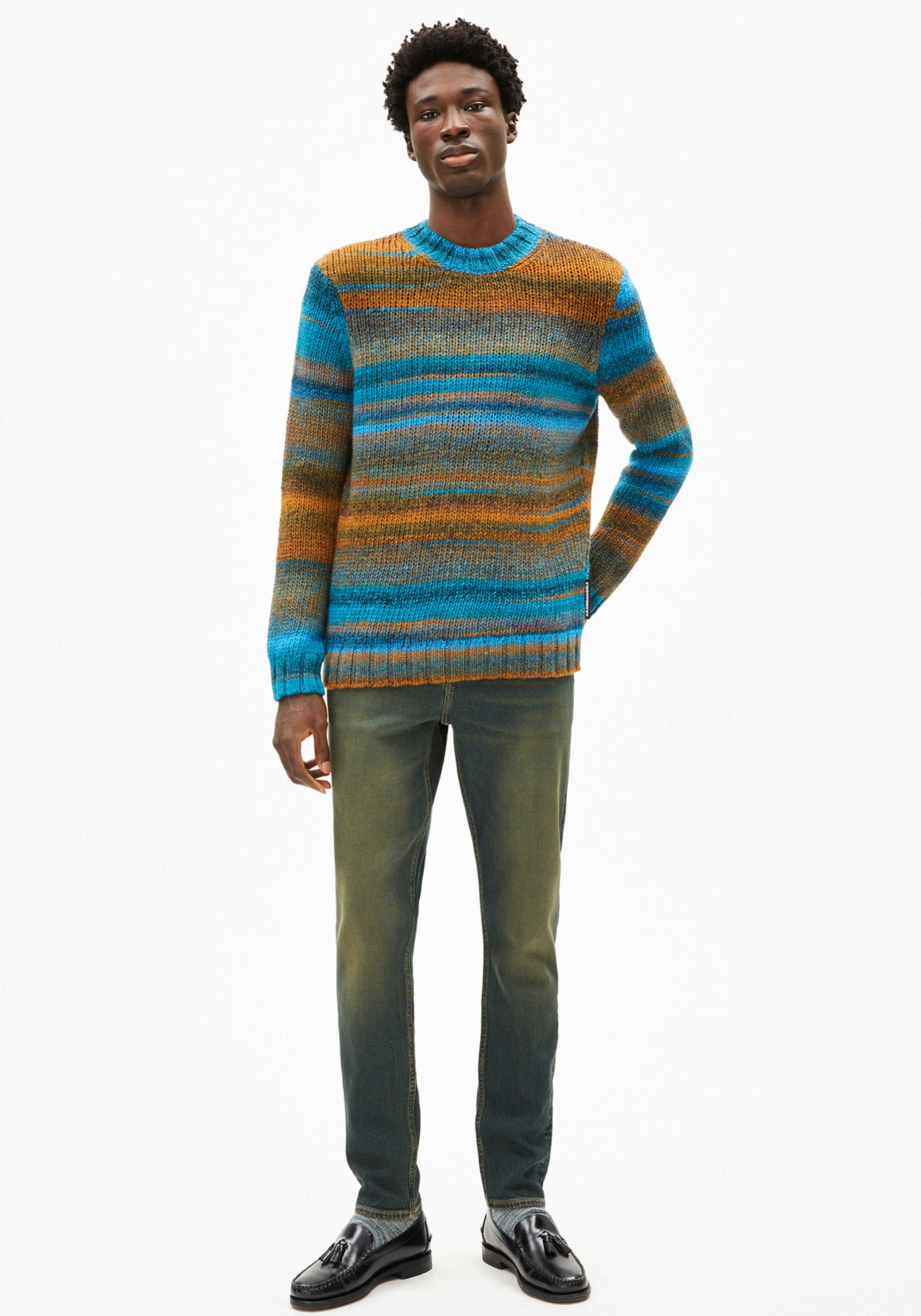 Armedangels Strickpullover Ottaa Light Oak