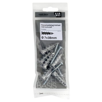 KARWEI gips schr 7x38mm   uni 4x45mm 6ST
