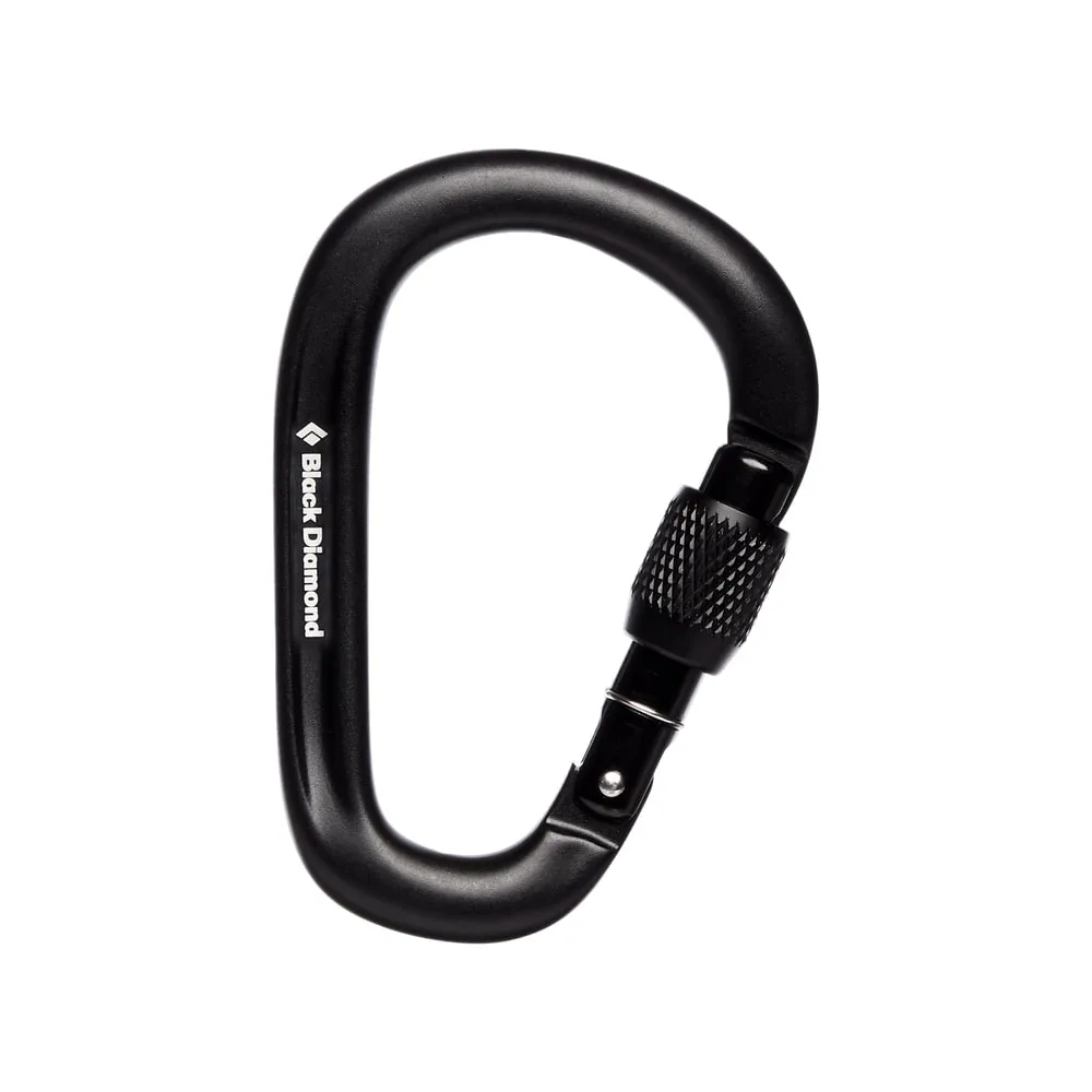 Black Diamond PearLock Screwgate Black