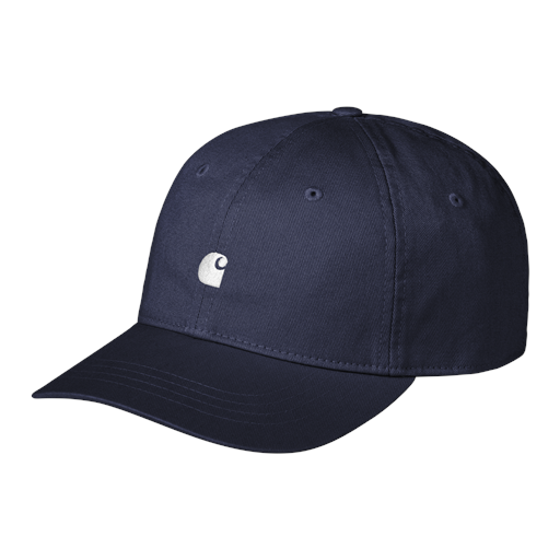 Carhartt WIP Madison Logo Cap, Air Force Blue/White, One size