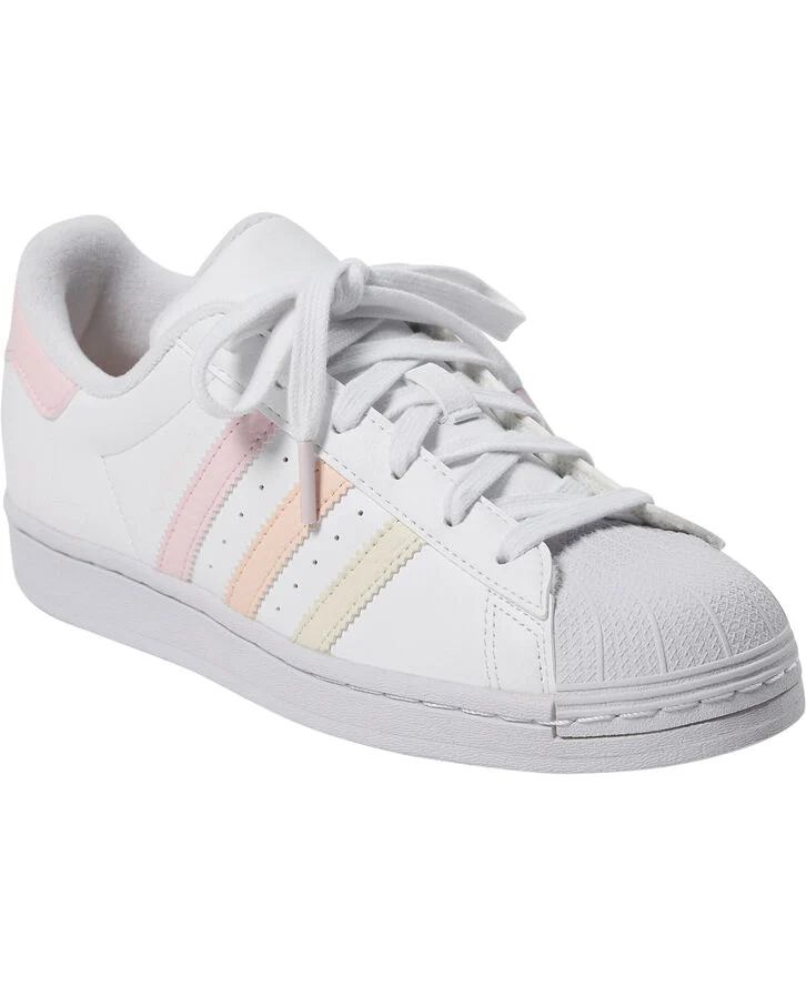 adidas Originals SUPERSTAR J Ftwwht/clpink/sup