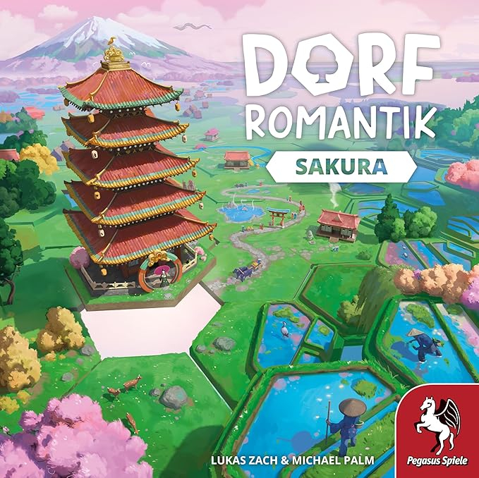 Dorfromantik Sakura Brettspiel Gesellschaftsspiel für Familien / Kinder (51243G)