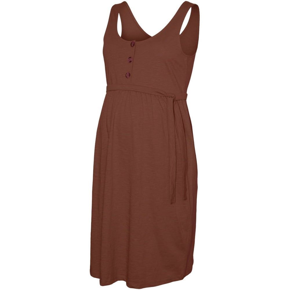 Køb Mama;licious Mahogany Mlivy Lia Sl Jrs Abk Kjole 2F Noos