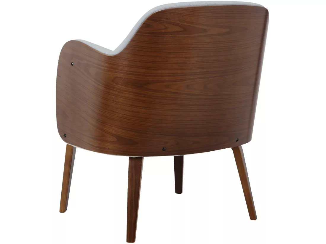 Chaise longue en gris