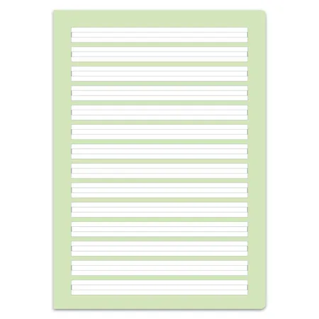 Staufen Premium Schulheft Lin1 A4 16 Blatt 90g/qm 5/5/5mm liniert farbig