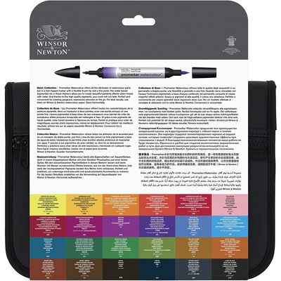 ProMarker - Pack de 24 marqueurs double pointe - assortiment