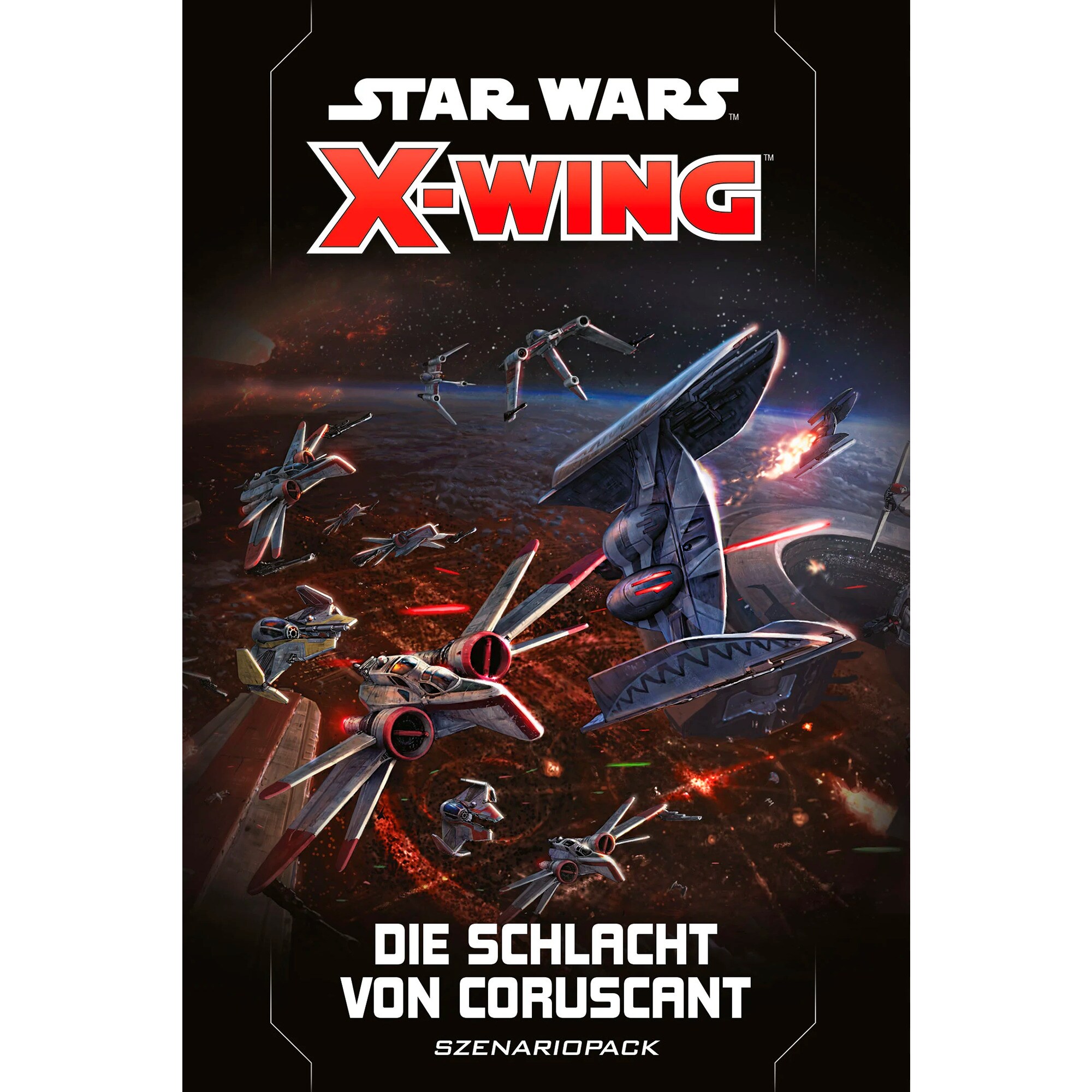 Asmodee Tabletop Star Wars: X-Wing 2. Edition - Die Schlacht von Coruscant