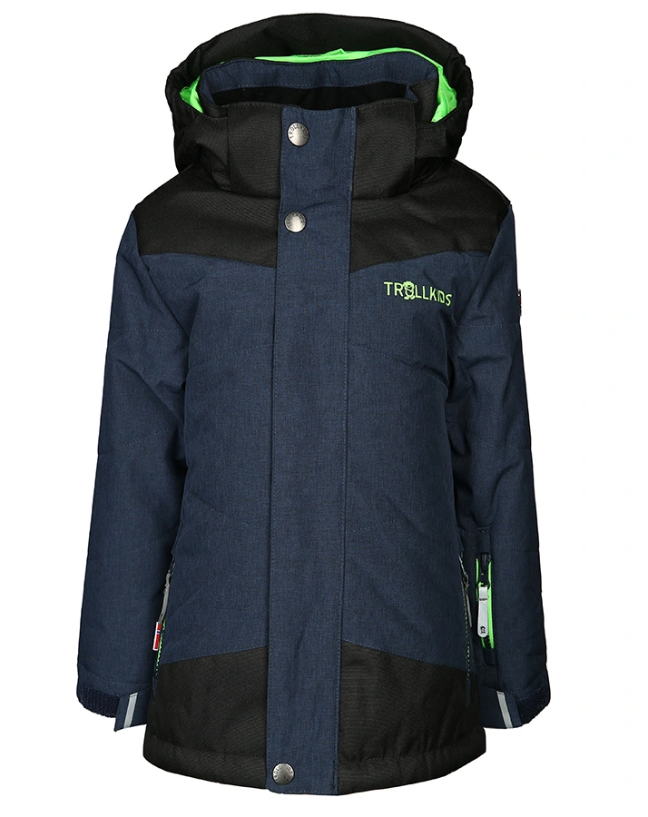 WinterjaKids NOREFJELL meliert in navy/grün
