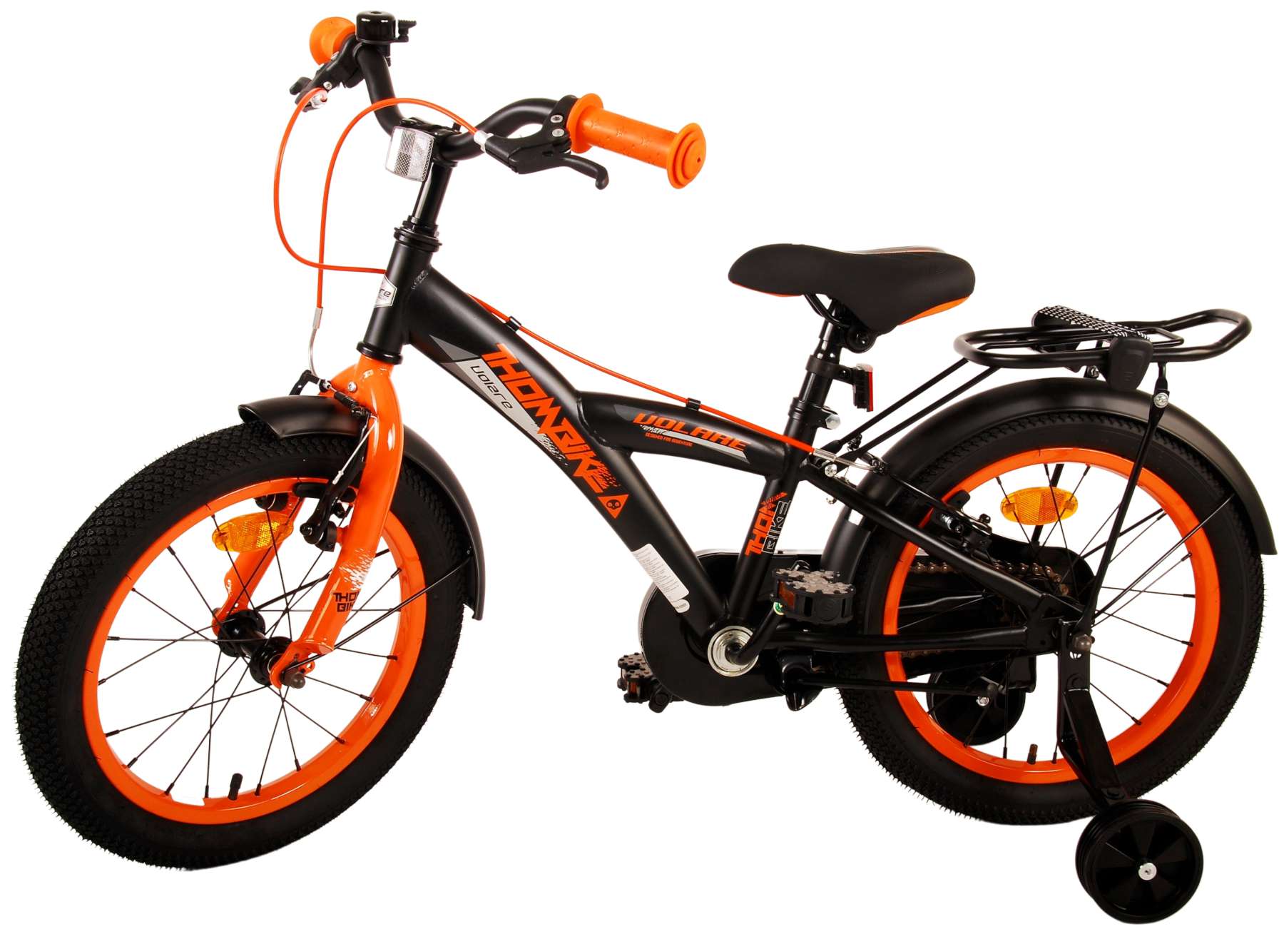 TPFSports Thombike Kinderfahrrad - Jungen - 16 Zoll - Rücktritt + Handbremse - Blau