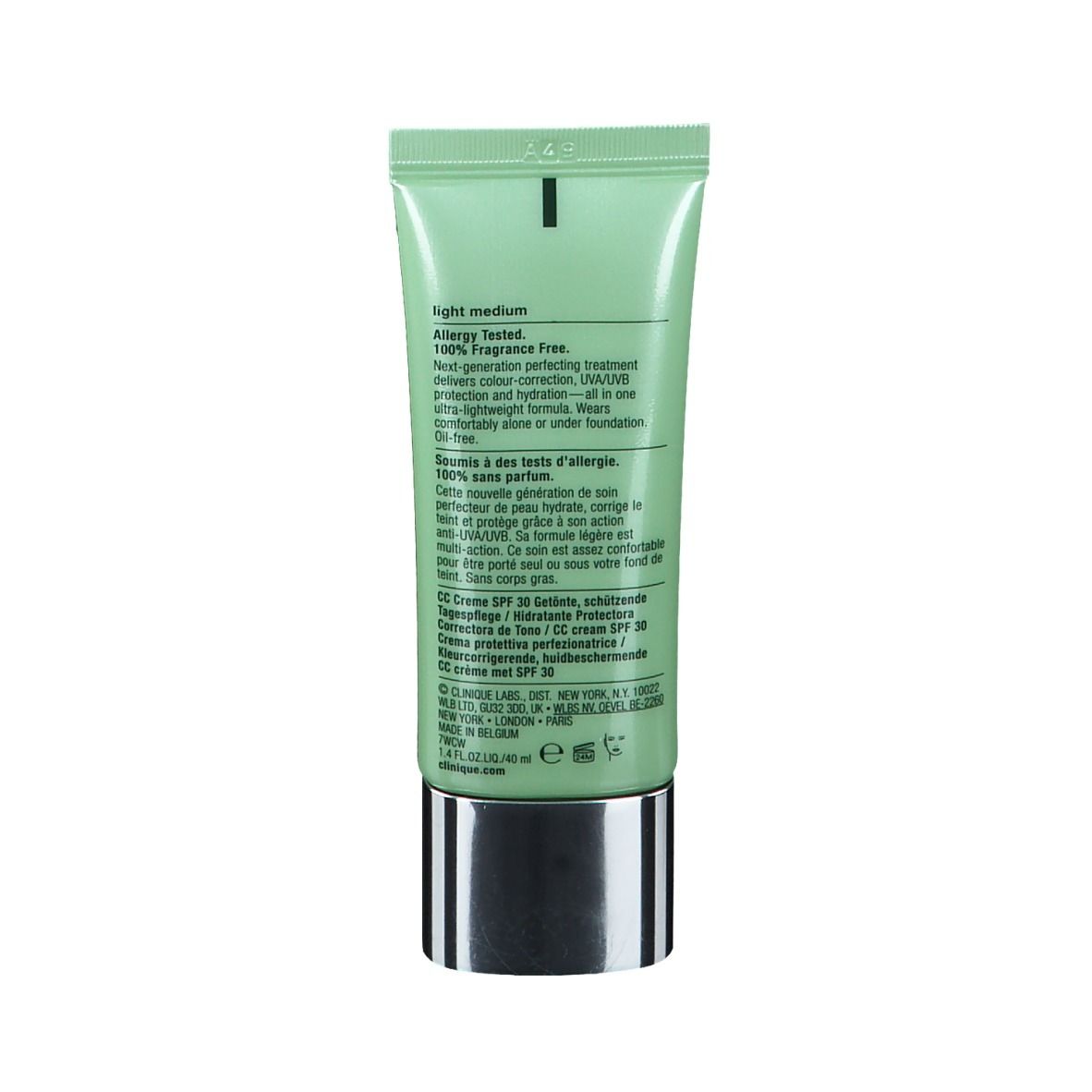 CLINIQUE Superdefense™ CC Cream SPF 30 Light Medium Getönte Feuchtigkeitscreme Anti-Age