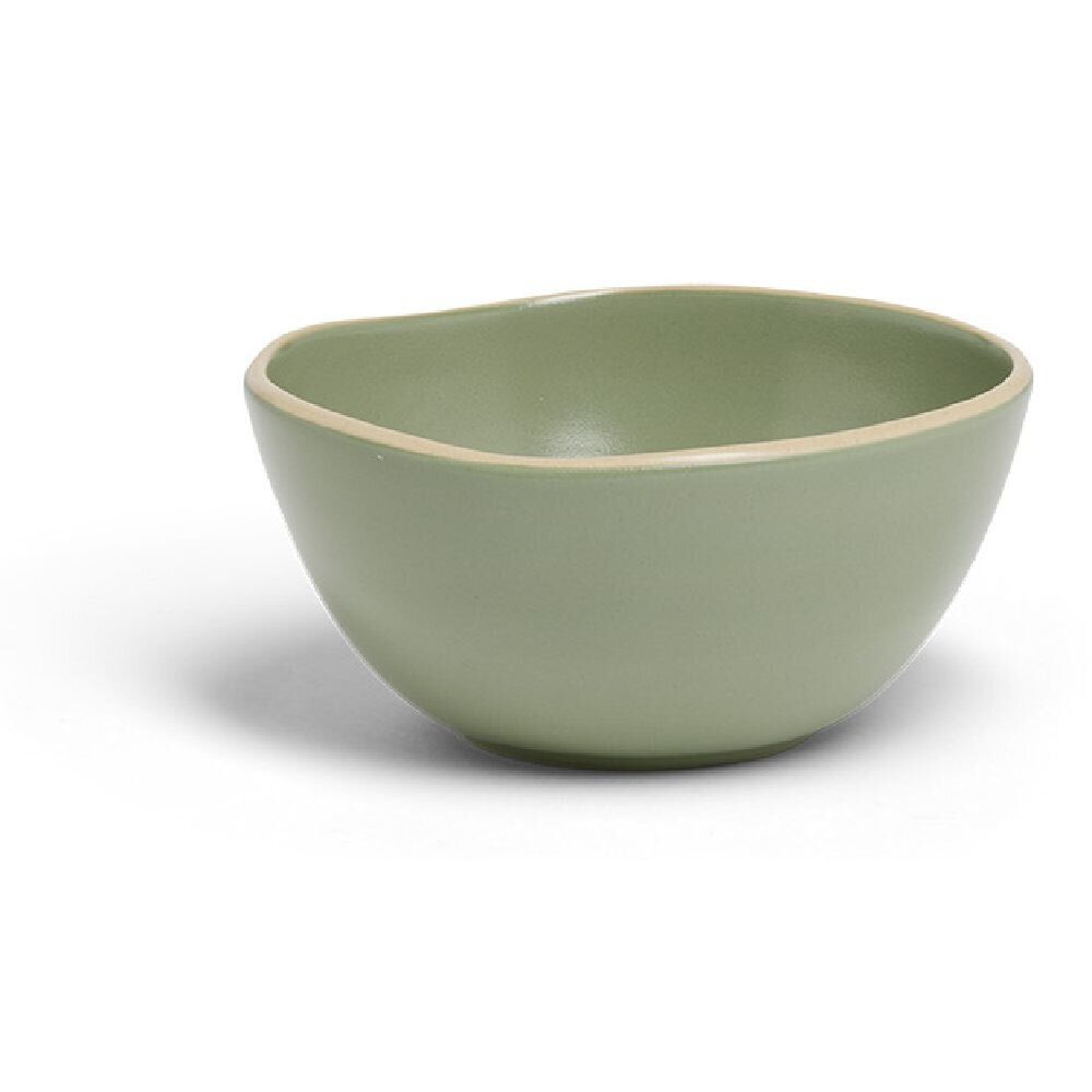 Bol en faïence jaune Ø15xH6cm