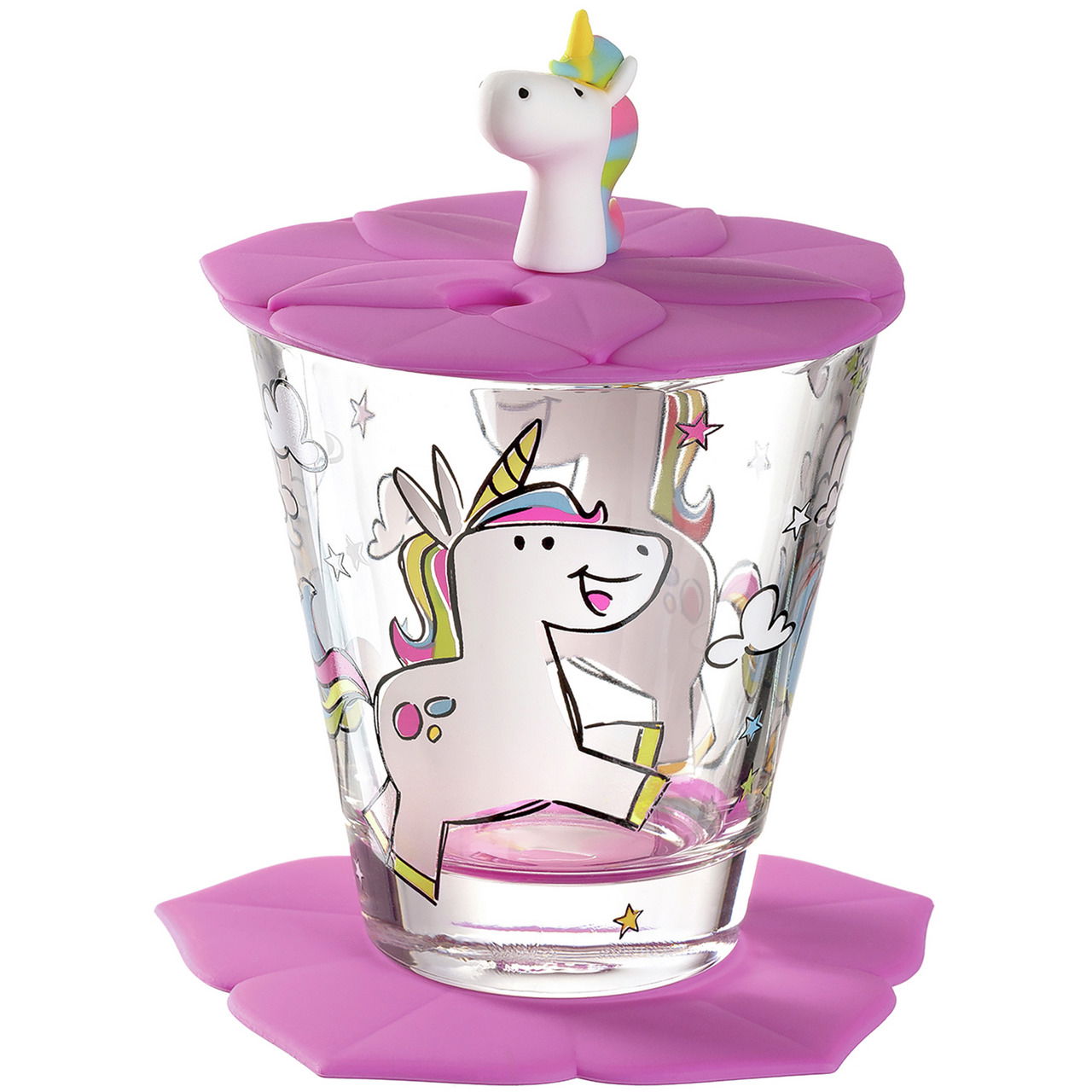 Leonardo Kindertrinkset 3-tlg. Einhorn