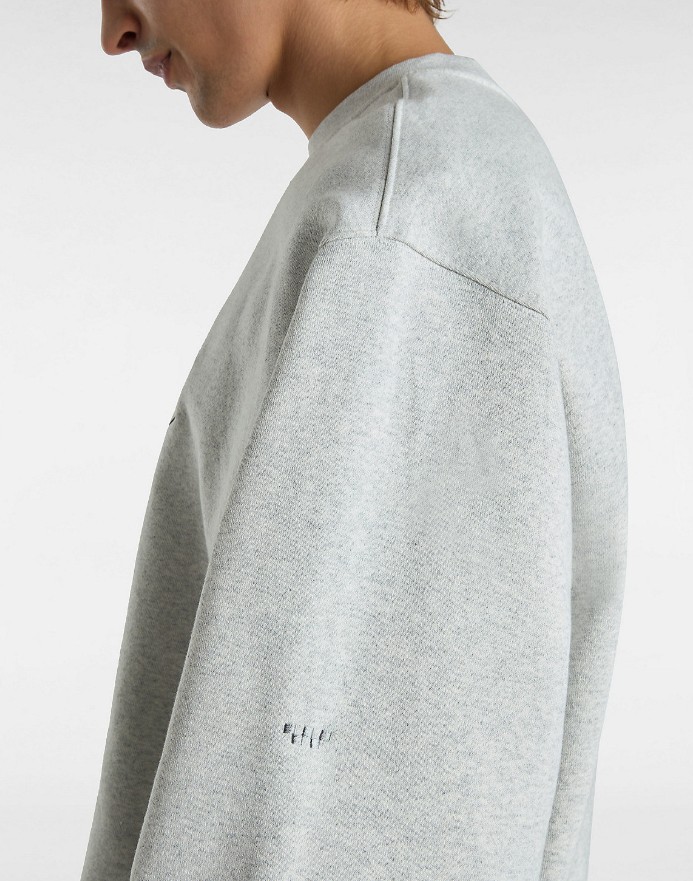 Vans Skate Smile Spike Crew Ash Heather