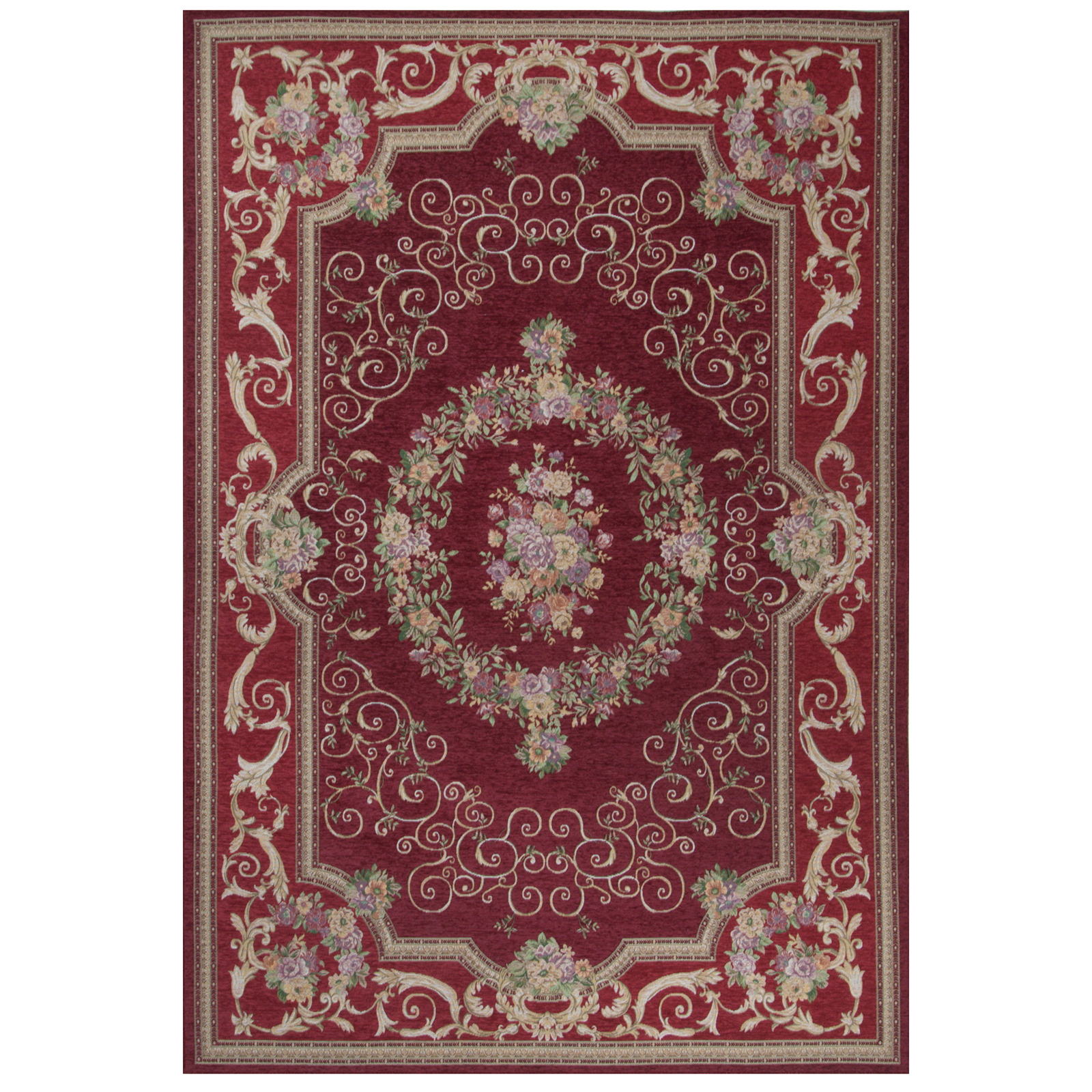 Teppich FLOMI - rot - 60x90 cm