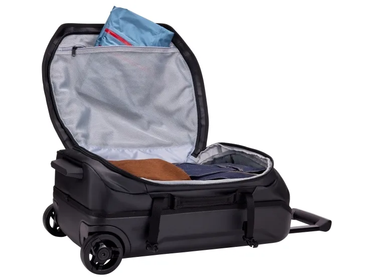 Thule Chasm - Køjesæk - carry on, wheeled - 900D polyester, phthalate-free laminate, polykarbonat - sort