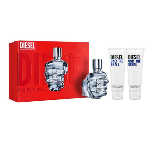 Coffret Only The Brave Eau de Toilette et gels douche DIESEL