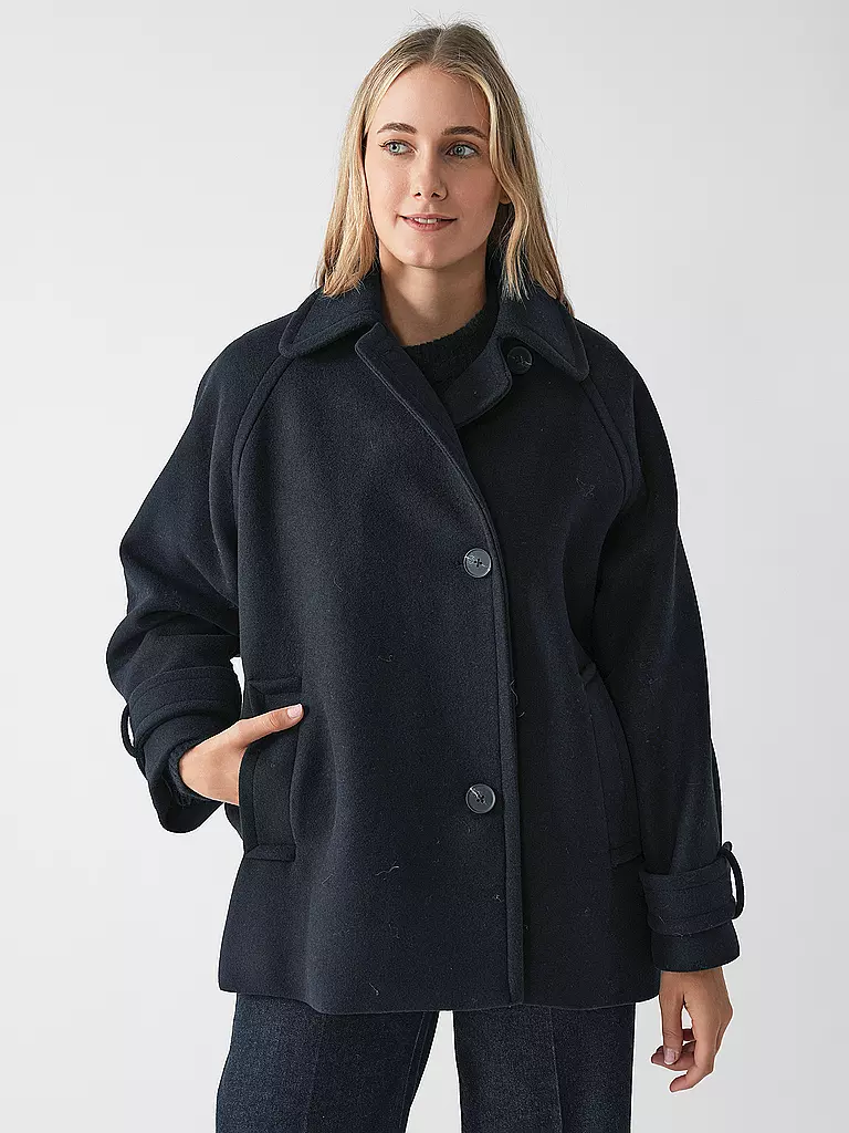 IN WEAR Wolljacke THORAIW  dunkelblau