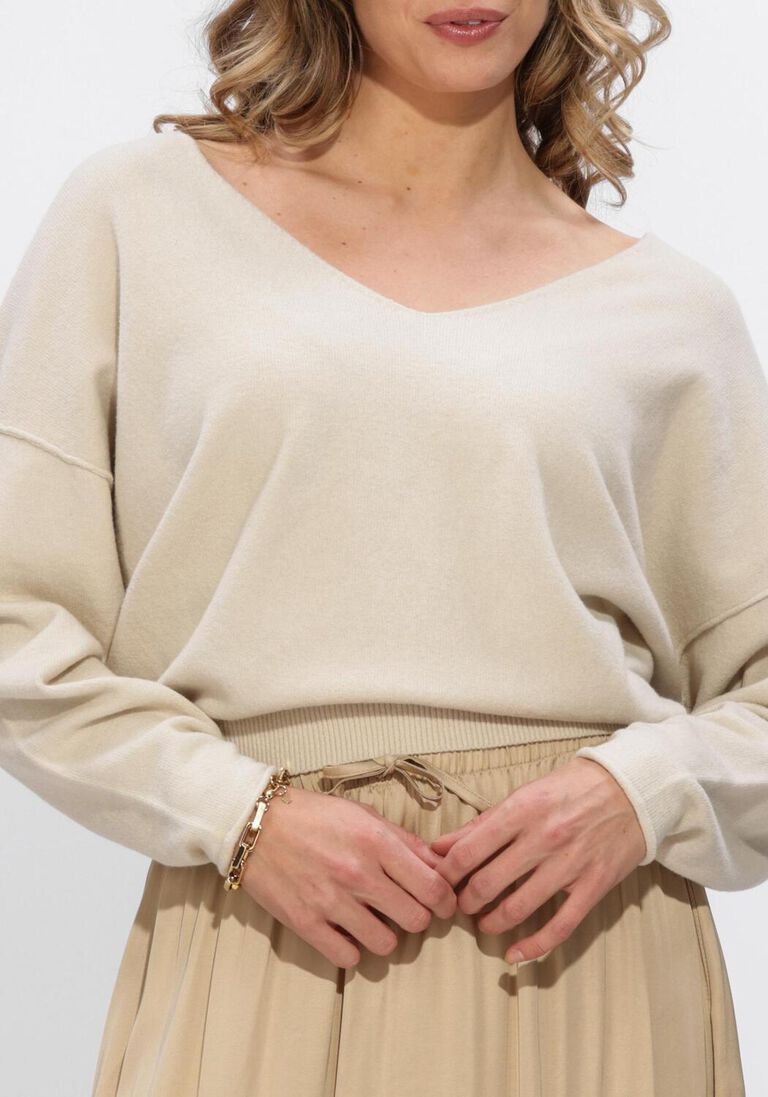 beige penn & ink trui jumper