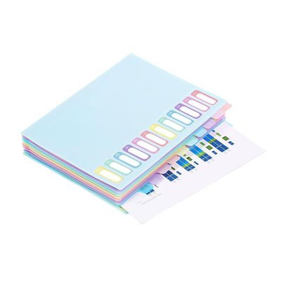 Viquel Rainbow Pastel - trieur à soufflet - pour A4 - à onglets - disponible en différents coloris