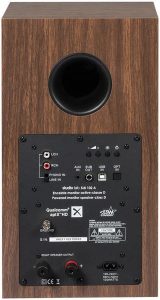 Studio Lab SLB 102A Noyer Enceintes sans fil hi-fi