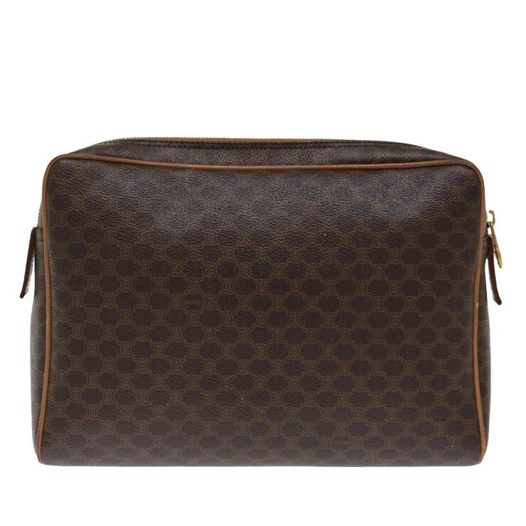 Celine Vintage Celine Clutch Brown