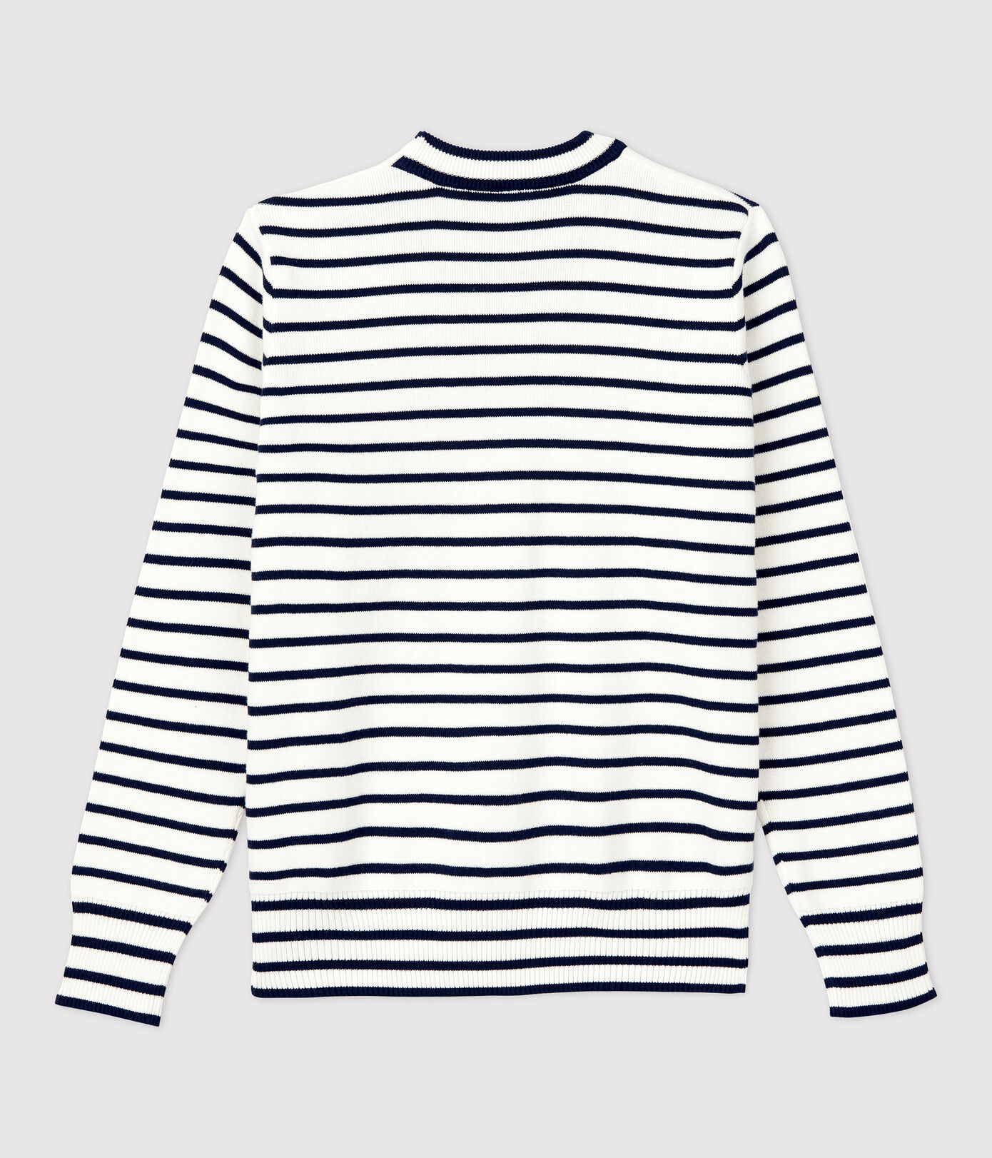 Pull marin en coton Femme