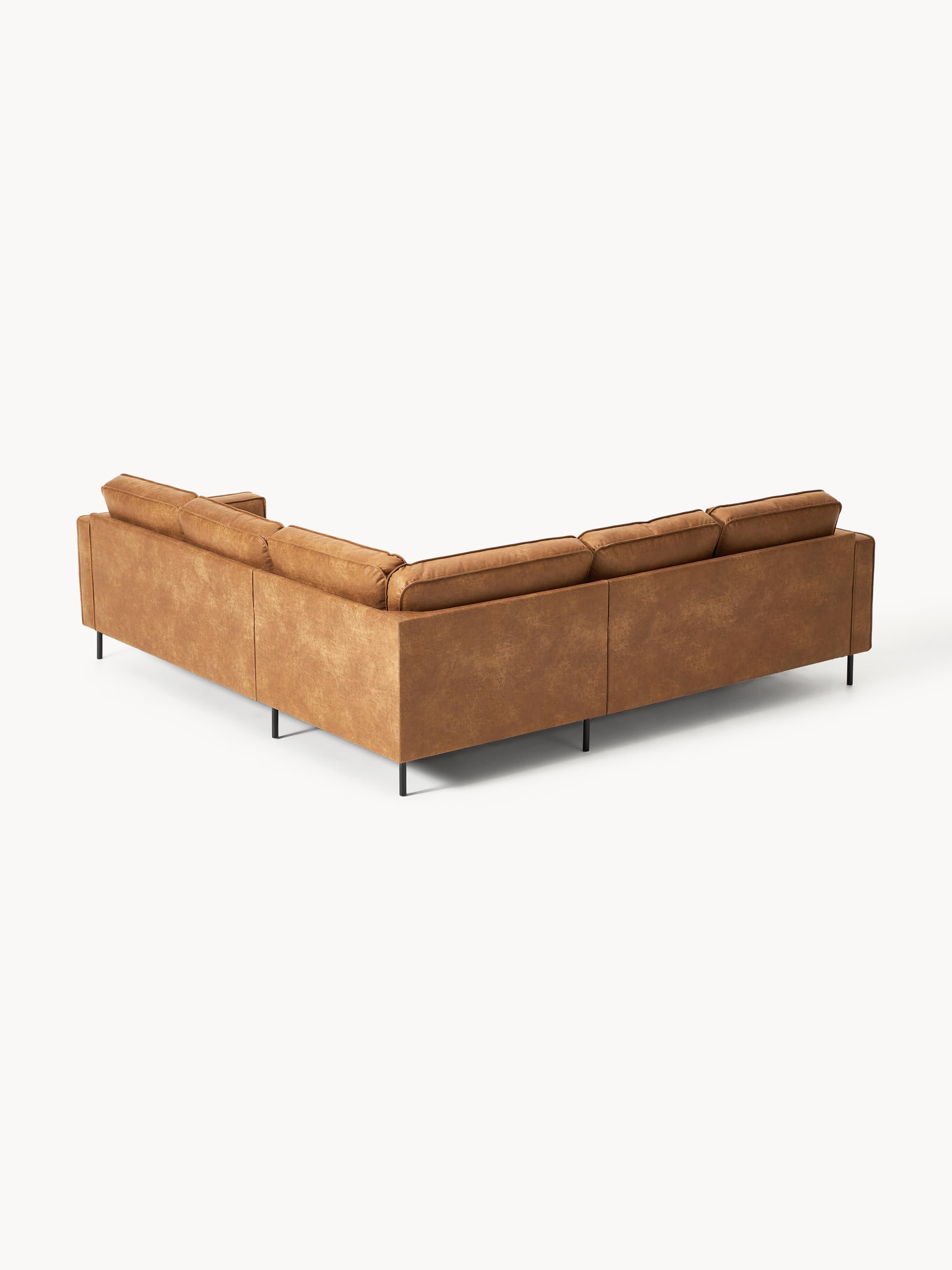 Leren hoekbank Hunter (4-zits)