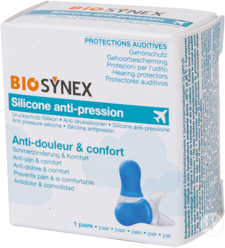 Biosynex Protections Auditives Altitude Silicone Anti-Pression 1 Paire