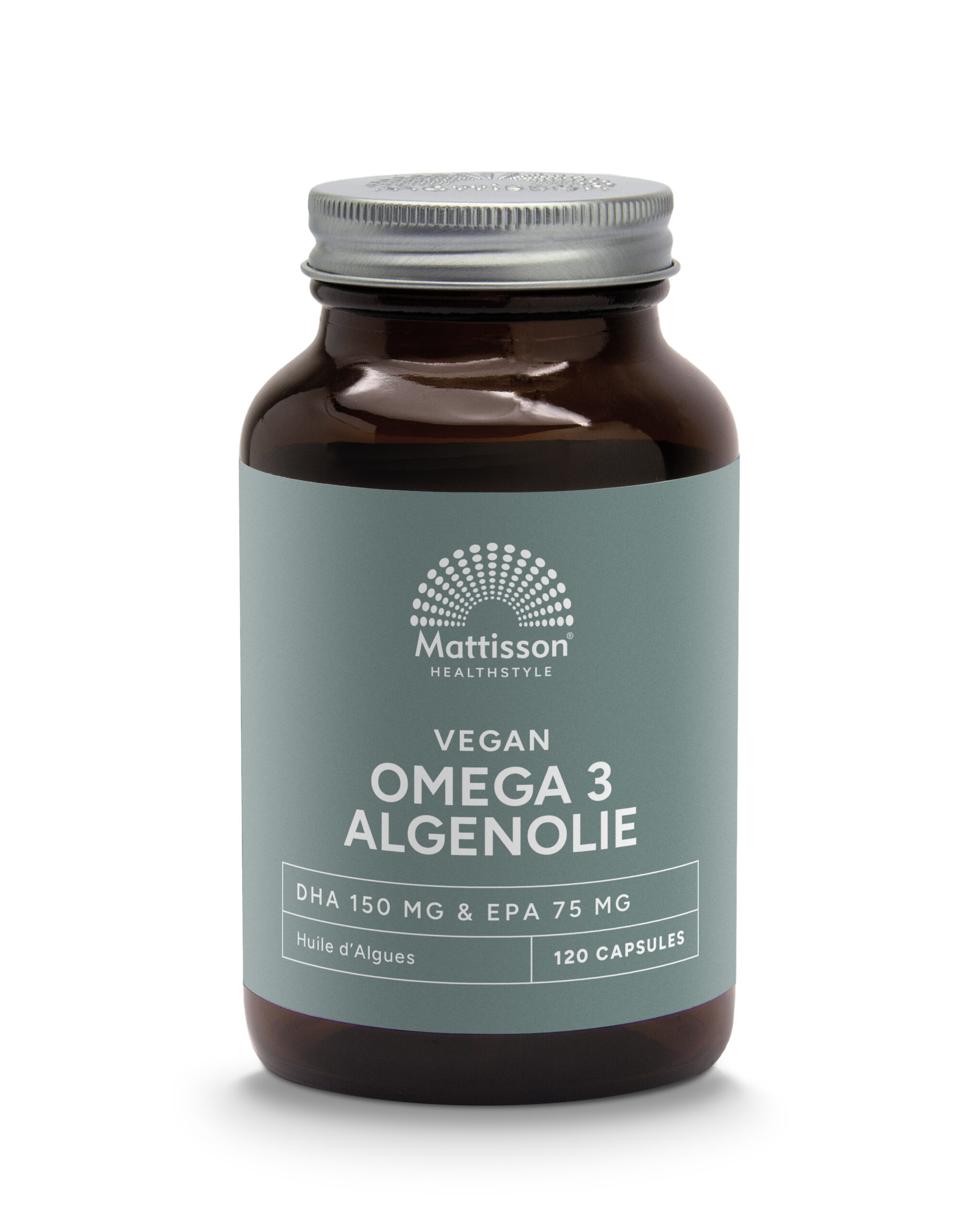 Mattisson Vegan Omega 3 Algenolie Dha 150Mg Epa 75Mg (120 vega capsules)