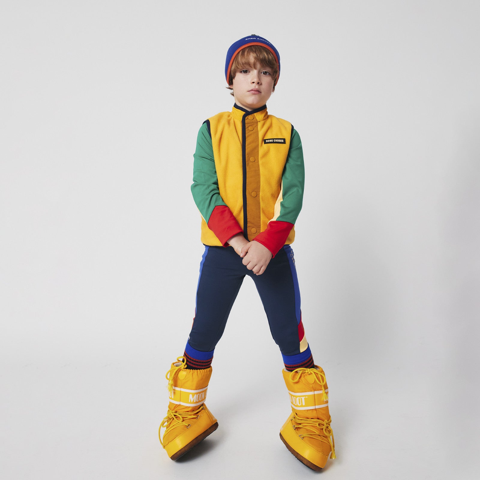 Leggings Sporty Color Block Multicolor