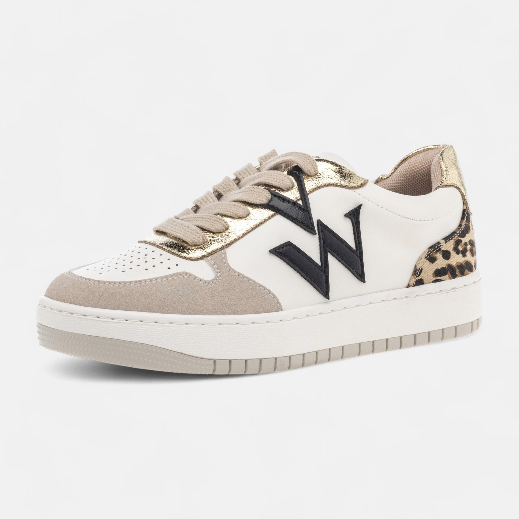 Baskets basses Femme taupe