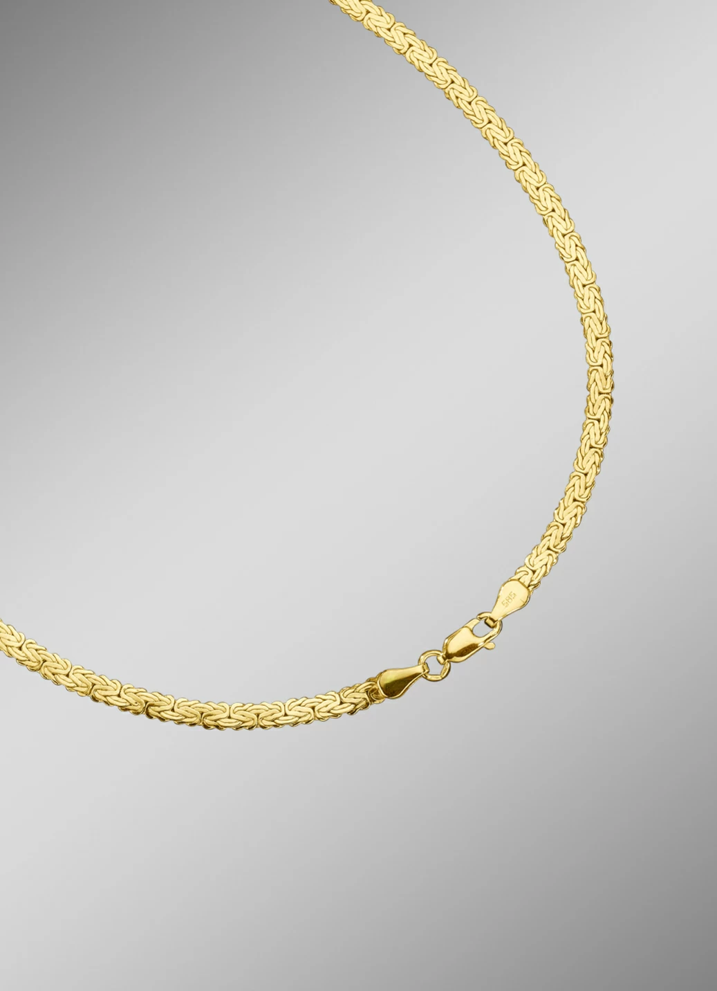Halskette oder Armband mit Königskettengliedern
