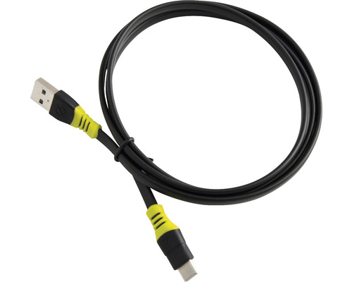 Goal Zero USB naar USB-C verbindingskabel, zwart/geel, 99 cm