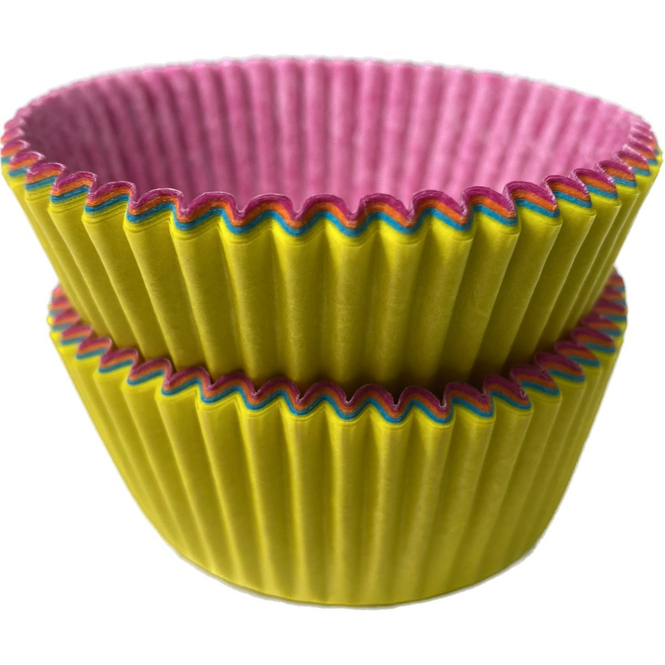 Muffin Förmchen - 100 Stück - 4 Farben