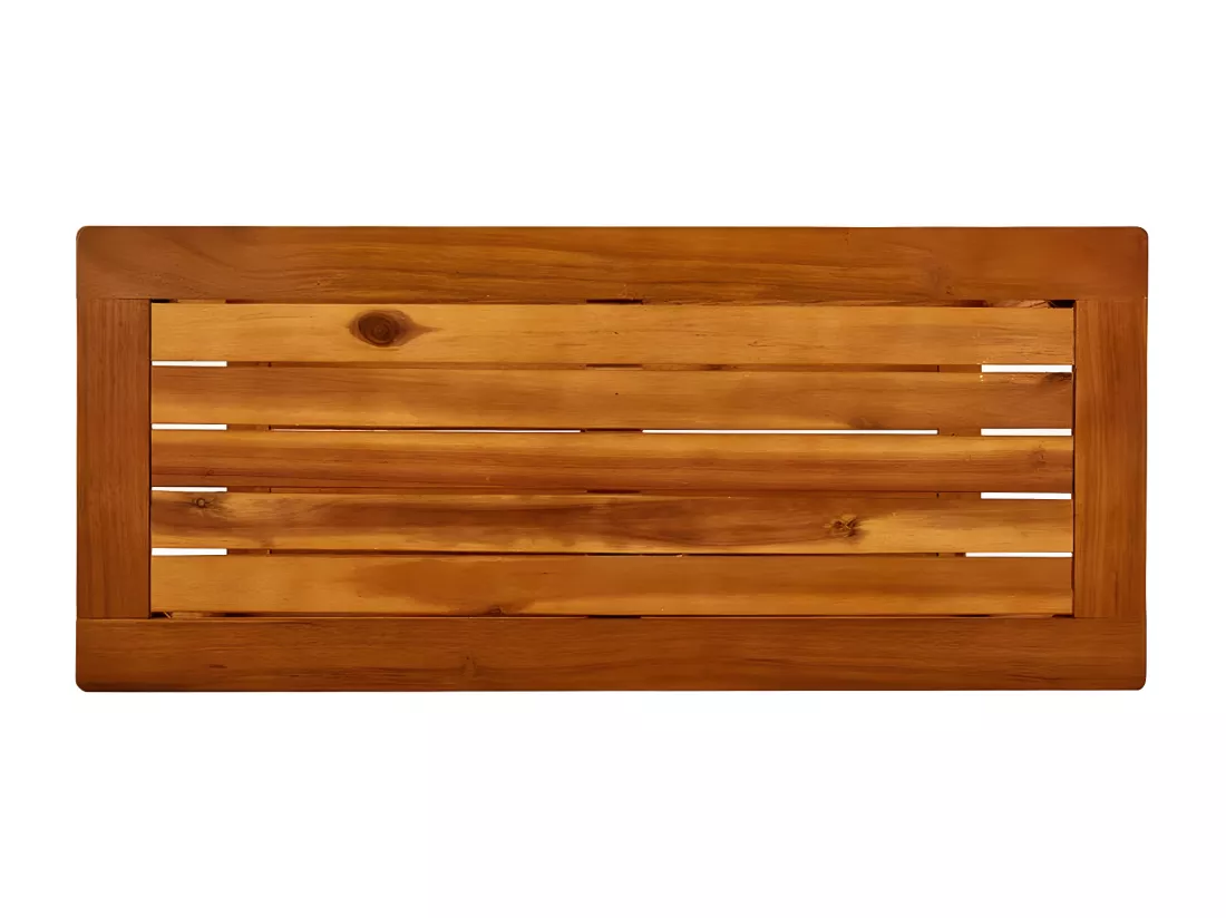 Prolenta Premium - Table console de jardin 80x35x75 cm Bois d'acacia solide