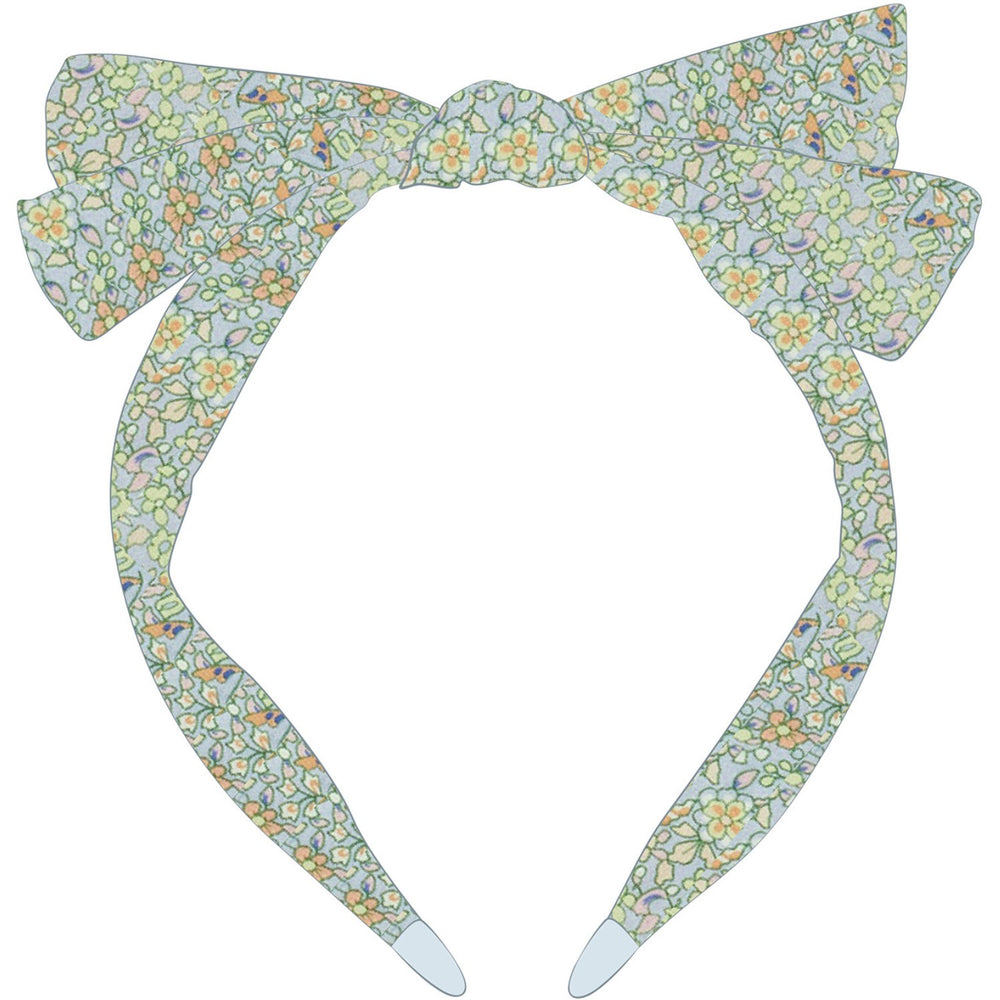 Køb Mimi & Lula Hårbøjle - Floral Teal Edie Spring On The Farm